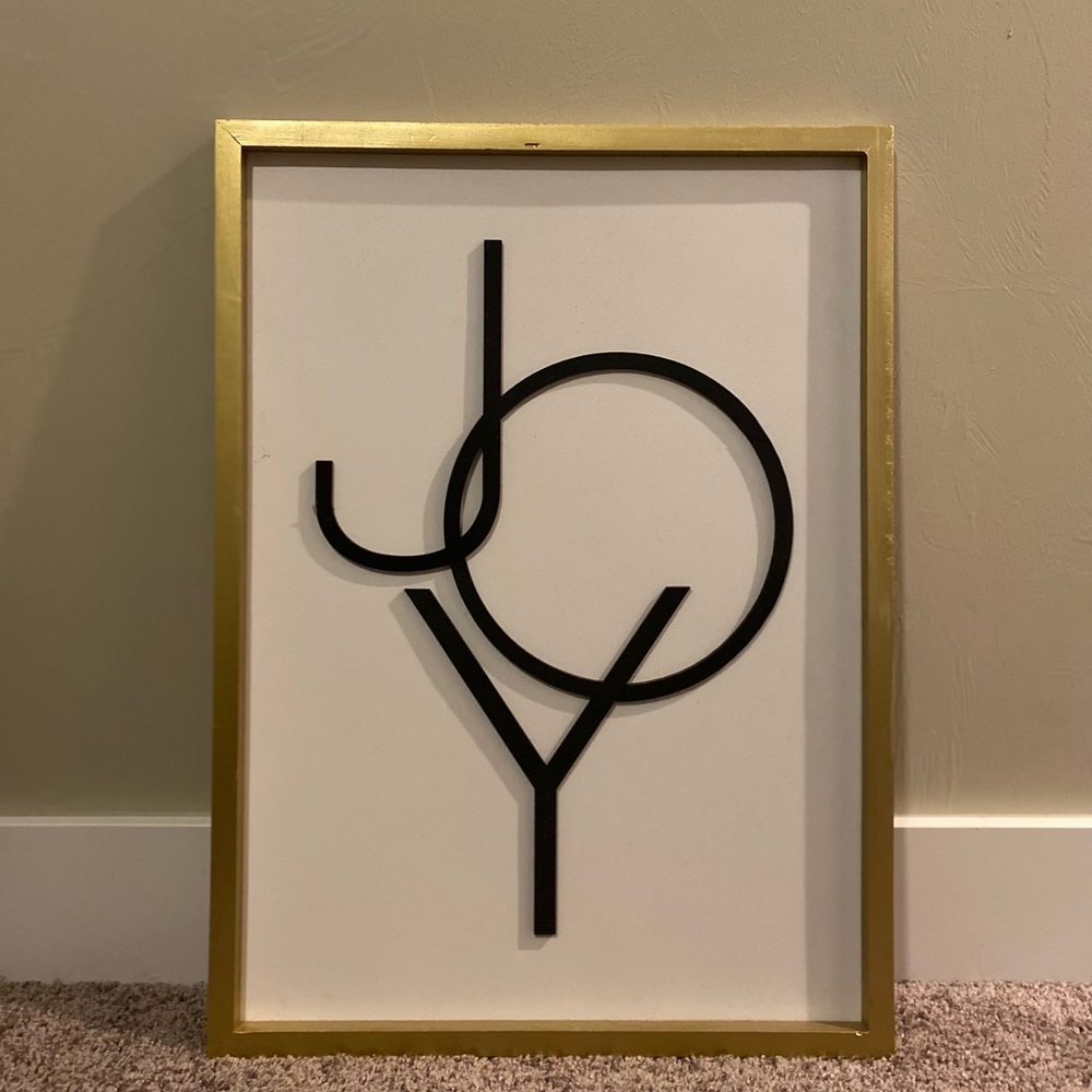 JOY picture frame